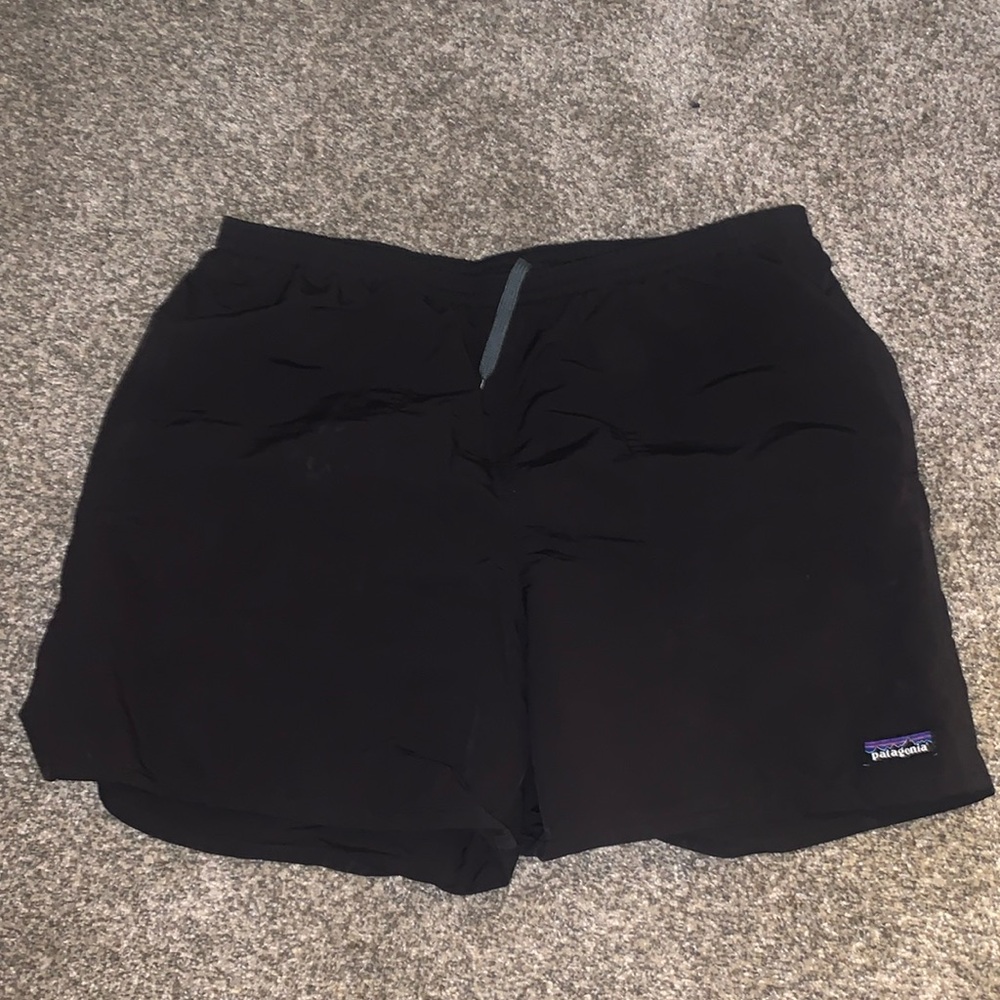 Patagonia swim baggies size large - black